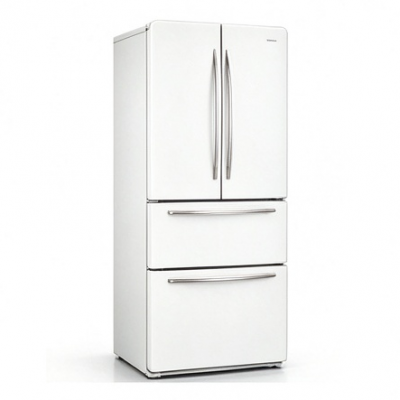 jiujiu--12 2 Door refrigerator with Freezer White DFF101B1WDB - 1 Each